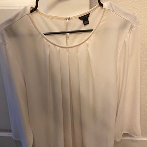 White Ann Taylor Blouse